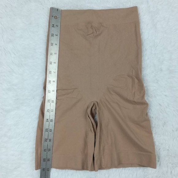 Rhonda Shear Womens Lot of 2 Shaping Shorts Bottom Multicolor High Waisted M New - Picture 4 of 11